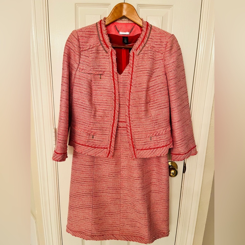 White House Black Market dress and jacket set size 10